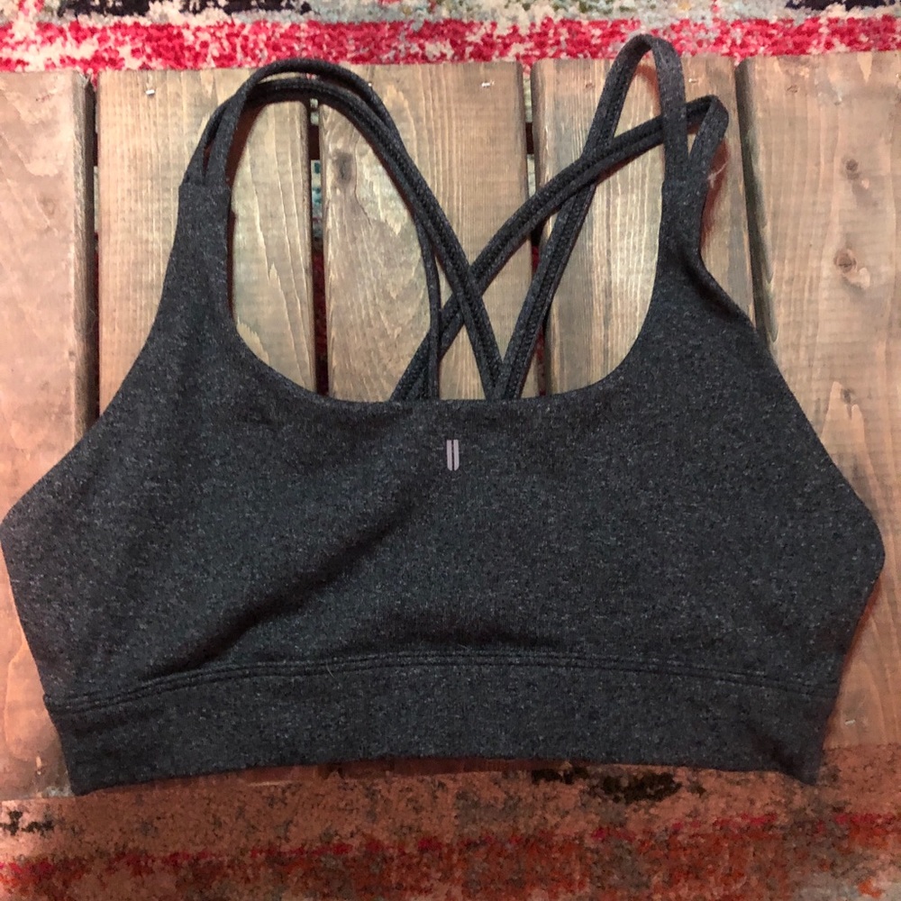Heather Gray NoBull Sports Bra